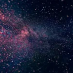 a space-like abstract art work