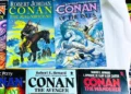 A selection of The "Conan the Barbarian" novels