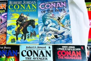A selection of The "Conan the Barbarian" novels