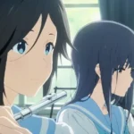 A still image from the anime 'liz & the blue bird'