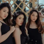 Three members of a sukenban japanese girl gang
