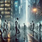 An AI image of human capital and dehumanisation