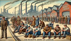 An industrial reserve army of labour