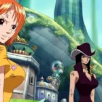 Nico Robin and Nami from the anime 'One Piece'