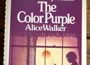 The color purple by alice walker 1986 book cover
