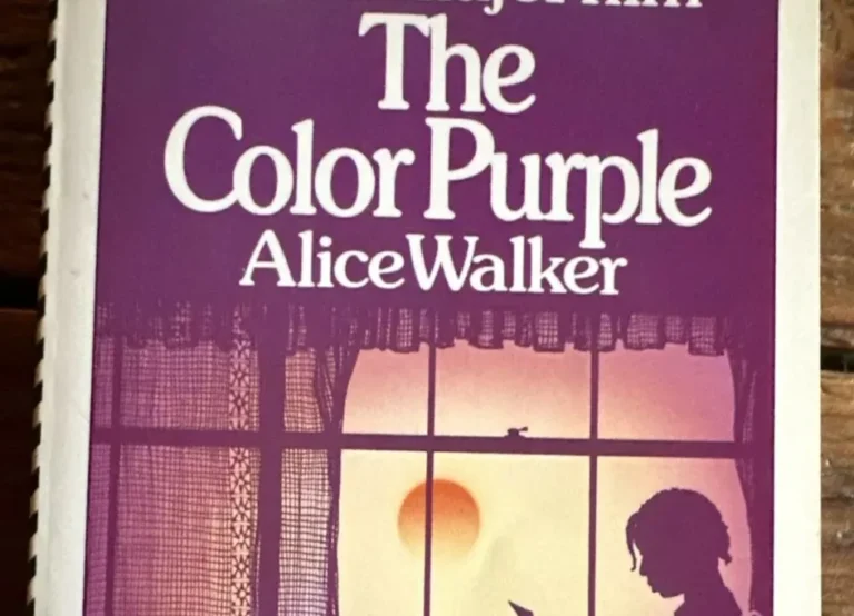 The color purple by alice walker 1986 book cover