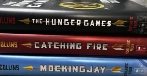 The hunger games book trilogy