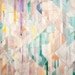 An abstract mosaic