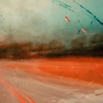 An abstract representation of a road
