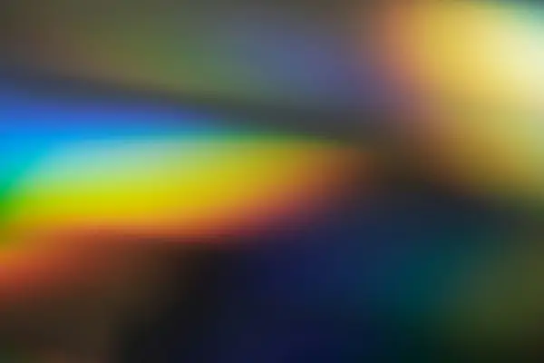 Abstract and highly blurred lens flare effect