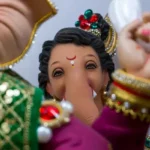 A hindu statue