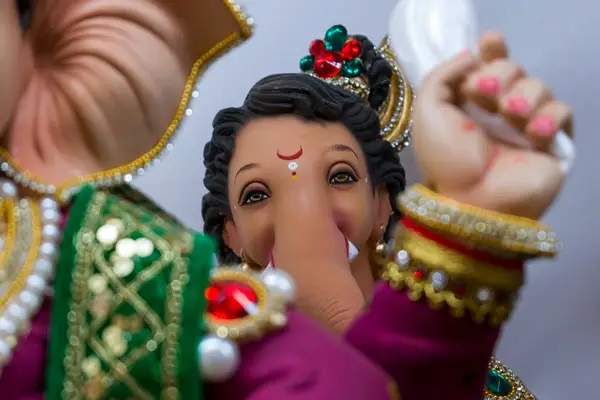 A hindu statue