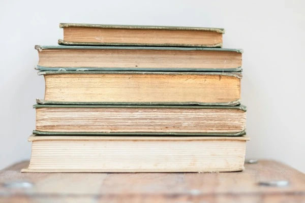 A stack of books
