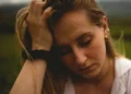 A woman looking forlorn