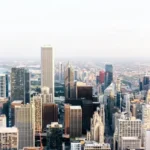 A cityscape
