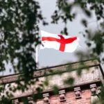 The england flag - St Georges Cross