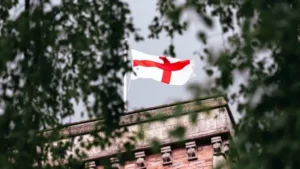 The england flag - St Georges Cross