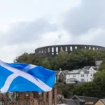 The Flag of Scotland