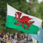 The welsh flag