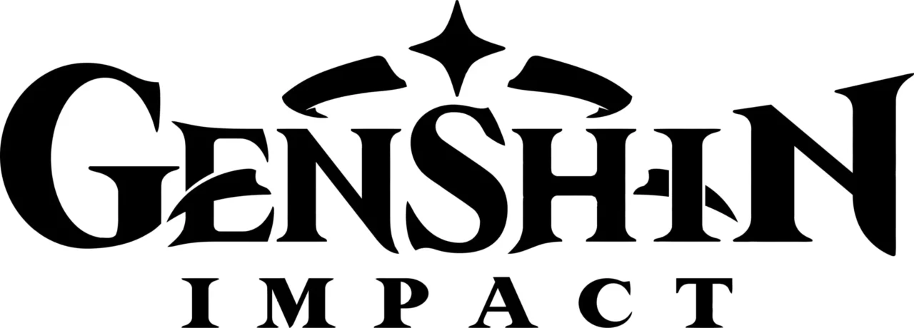 The genshin impact logo